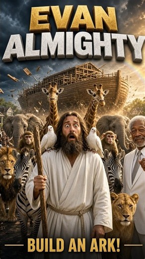 Evan Almighty (2007): God Tells Evan to Build an Ark | Funny Moments #SteveCarell #MorganFreeman