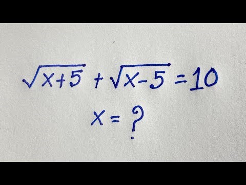Maths Olympiad | A nice radical maths olympiad algebra problems |