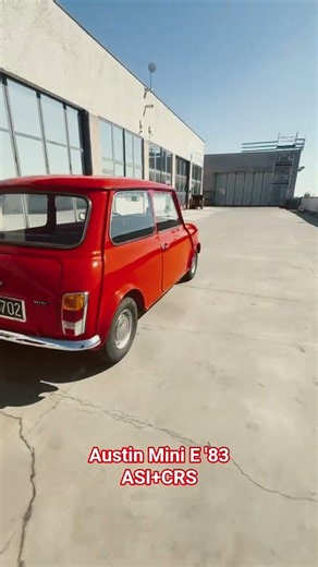 Bella e simpatica Austin Mini 1.0 E '83 #vintage #mini #austin #auto #car #vintagecar #oldcar