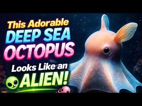 This Adorable Deep Sea Octopus Looks Like an Alien 👽🐙