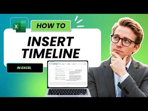 How to Insert Timeline in Excel (Updated 2026)