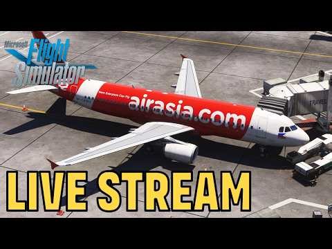 Microsoft Flight Simulator 2024 - A320 Air Asia RPLL RPVM