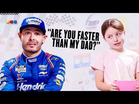 NASCAR Drivers Get Interviewed by Kids