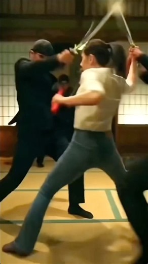 Epic martial arts fight scene! Watch this incredible baton vs. sword battle. Action packed sequence.
