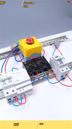 Solid State Relay Controls Buzzer in Control Box with Rail Power Supply#shortvideo #ytshorts #shotrs