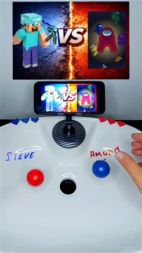 🔥 Minecraft Steve VS Among Us