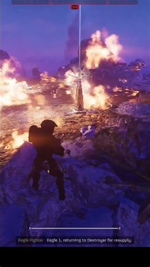 Running Straight Through a Wall of Fire 🔥 | Helldivers 2 Halo Mod