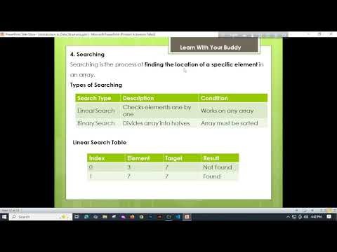 Tutorial 03:Array Operations in Data Structures | Traversal,Insertion,Deletion & Searching Explained