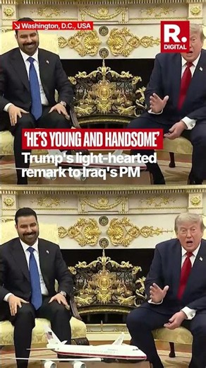 Trump’s Oval Office remark to Iraqi PM goes viral