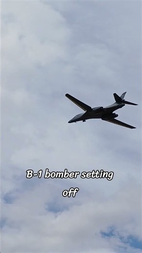 b-1 bomber sounds amazing