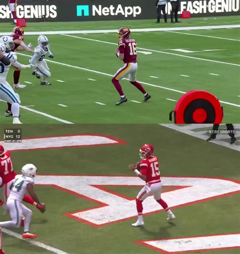 Can someone explain to me what just happen on this play anyone. Refs not even trying to hide it anymore. Athan Kaliakmanis- Welcome to the NFL 😡 Patrick Mahomes- Roughing the Passer 🤷 #RaiseHail #WashingtonCommanders #HTTC #TakeCommand #CommandersNation 🔴 FOLLOW 🟡 ⏰️ Turn on post Notifications 👍 Like this post 👥️Tag a friend