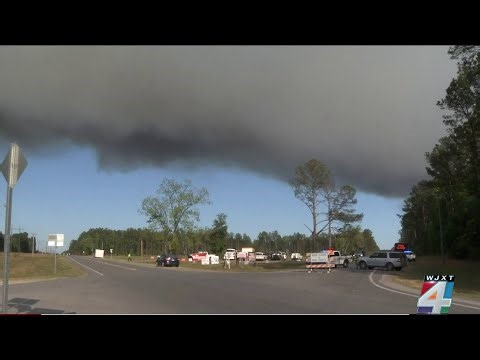 Brantley County wildfires forces more evacuations as flames grew to 5,000 acres
