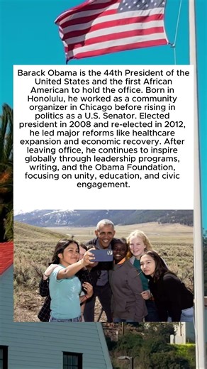 Barack Obama: life story From Community Organizer to U.S. President and Global Leader