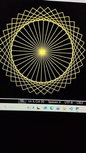 Can you really draw this amazing python turtle watch it#python #turtle#shortsfeed#viral