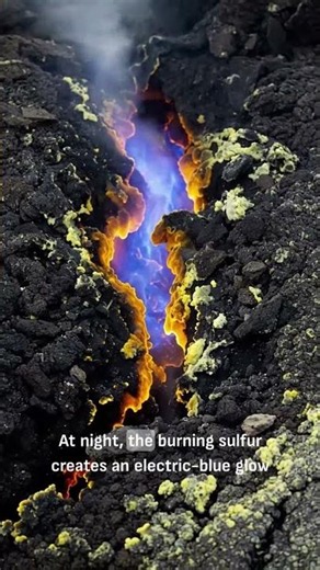 Blue Fire Is Real | The Strange Volcano of Kawah Ijen