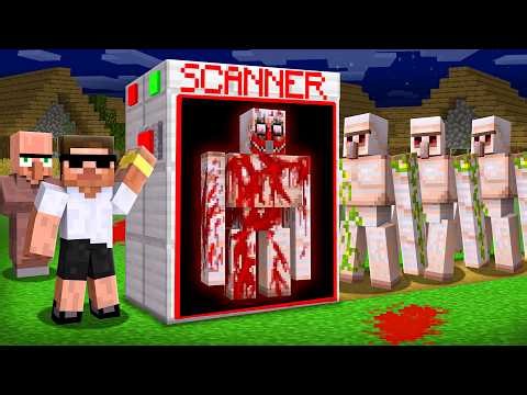 Using a SCANNER to Find SCARY GOLEM in Miencraft..