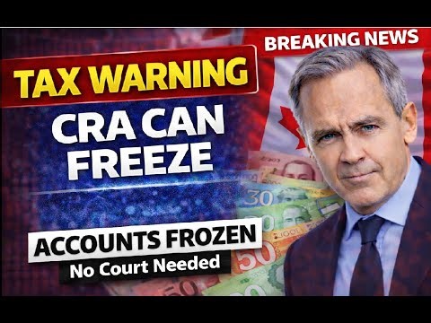 Canada Tax Warning! New CRA Rules in 2026 Could Freeze Your Bank Account