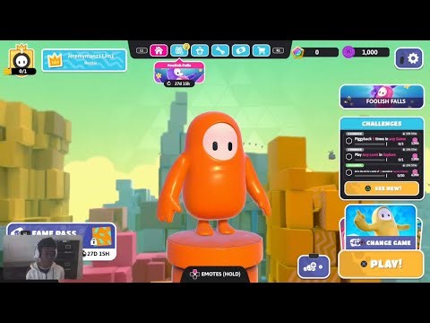 FALL GUYS BUT I HAVE TO WIN EVERY ROUND SUPER HARD (ALMOST BROKE MY CONTROLLER)