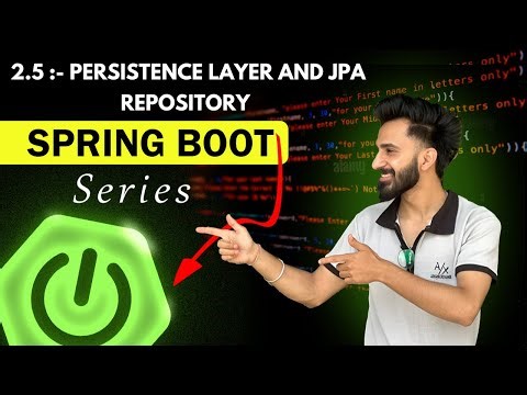 Persistence Layer & JPA Repository Explained DEEPLY | Spring Boot Architecture 🔥