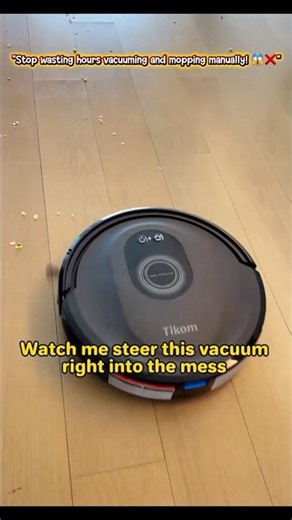 Tikom 2-in-1 Robot Vacuum & Mop Combo: Game Changer for Pet Owners! 🐾 #amazonfinds
