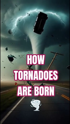 TORNADO FORMATION (REAL PHYSICS)|🌪️#viral#shorts