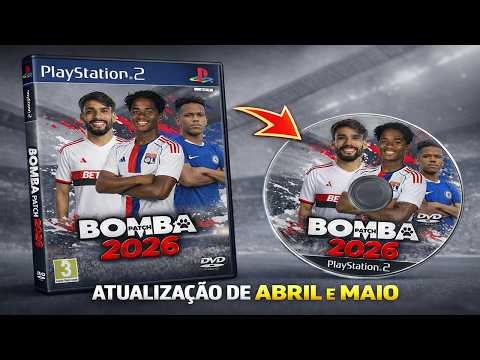 Bomba Patch PS2 2026 🔥 April and May Update! Updated rosters + ISO download + gameplay