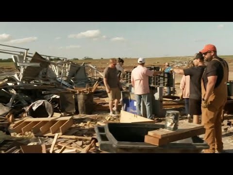Millions under severe weather threat as tornadoes rip through Midwest