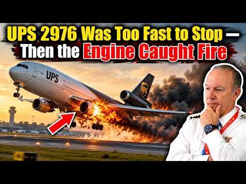UPS 2976 Was Too Fast to Stop — Then the Engine Caught Fire