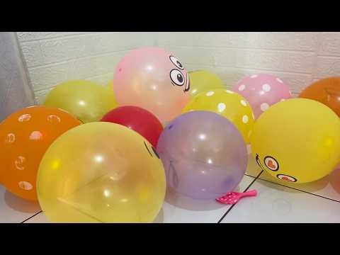 Satisfying Balloon Pump Popping 🎈 Compilation of Exploding Balloons