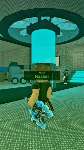 Being a HACKER in mm2… #roblox #mm2 #murdermystery2