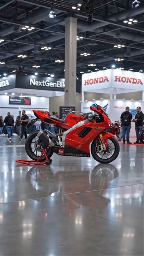 ​New 2027 Honda Futuristic Superbike Revealed! - The Ultimate Game Changer? #shorts