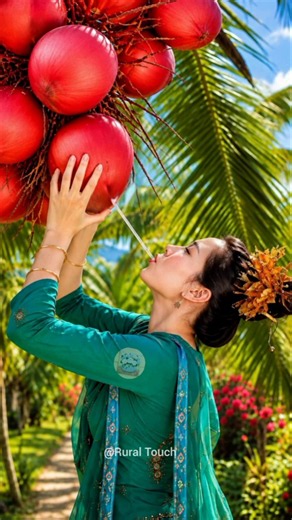 Beautiful nature with rural life –harvest fresh fruits in the summer 🍒🍇🍑 #fruit #shorts #satisfying