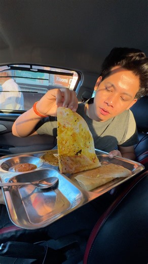 24Hour Food Eating Challenge In Car 😅#shorts