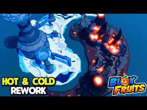 EXPLORING NEW Hot and Cold Island Rework Guide (Raid + Chip Location) Blox Fruits