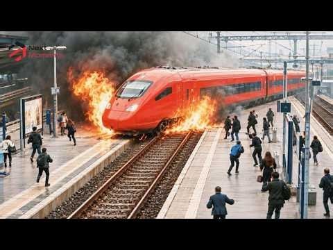 Unbelievable Train Accident Moments Caught on Camera | Best Compilation of the Month #04