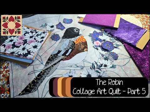 Filling in the sky with fussy cutting~perhaps some ScanNCut shapes~we shall see! Part 5