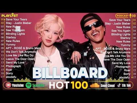 Rihanna, Bruno Mars, The Weeknd, Ed Sheeran, Adele, Dua Lipa, Maroon 5 🍁 Billboard Top 50 This Week