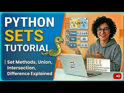 Python Sets Tutorial | Sets & All Operations Explained