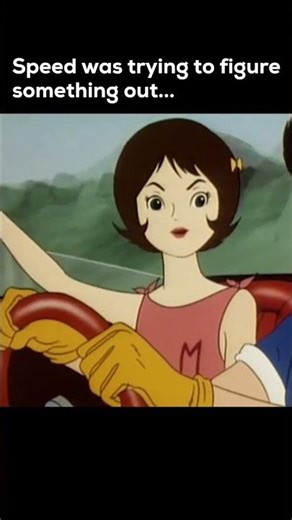 Speed Racer is Trying to figure something out...