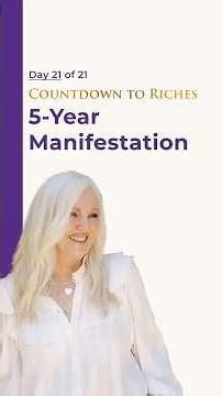 Countdown To Riches - Day 21 of 21 Days of Wealth Attracting Habits
