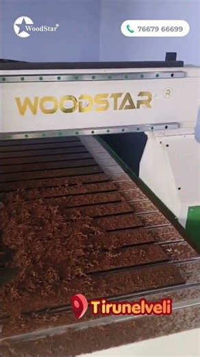 📍Tirunelveli | Single Head Hybrid Servo CNC Router Installation & Training Completed | WOODSTAR