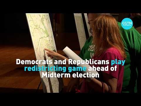 Democrats and Republicans play redistricting game ahead of Midterm election