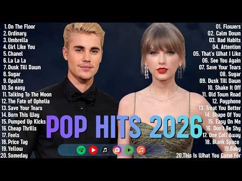 Top Trending Songs 2026 🍭🎧 Spotify Pop Hits Playlist 🔥 Justin Bieber, Bruno Mars, Taylor Swift, Zayn