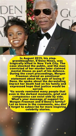 Morgan Freeman's Heartbreaking Words After E'Dena Hines' Tragic Death 💔