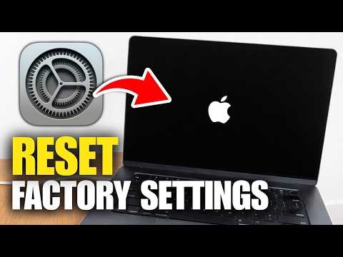 How To Reset MacBook Air To Factory Settings