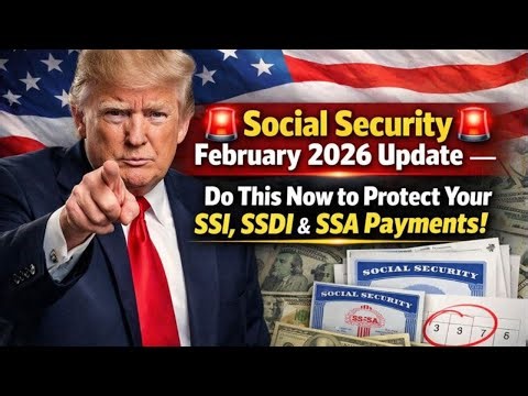 🚨 Social Security February 2026 Update — Do This Now to Protect Your SSI, SSDI & SSA Payments!