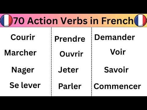 The verbs French speakers actually use in life, media, and conversation.