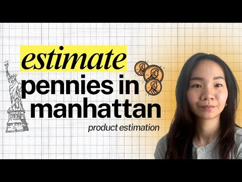 Product Manager Mock Estimation Interview: Pennies in Manhattan (Step-by-Step Walkthrough)