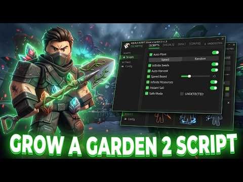 Roblox Grow a Garden 2 Script Pastebin 2026 | Auto Farm, Auto Harvest & Dupe (Mobile + PC) No Key