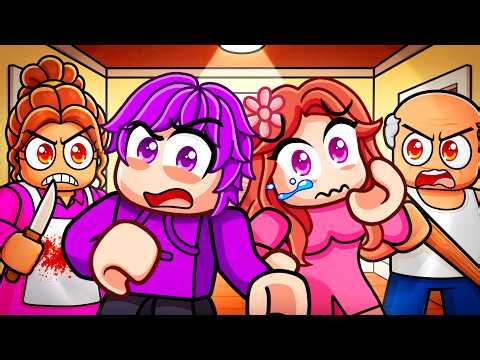 ESCAPING OUR EVIL PARENTS IN ROBLOX...